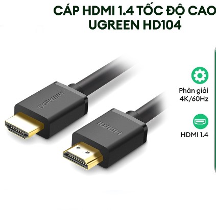 Cáp HDMI dài 15M cao cấp hỗ trợ Ethernet + 1080p@60hz Ugreen 10111 cao cấp